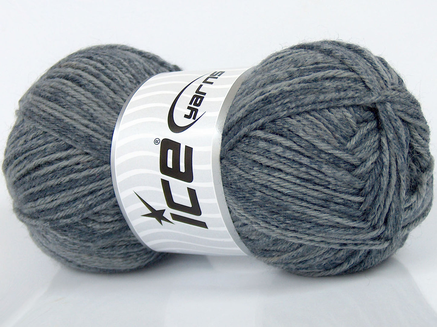 Lot of 4 x 90gr Skeins Ice Yarns SALE WINTER (50% Wool) Yarn Grey Shades