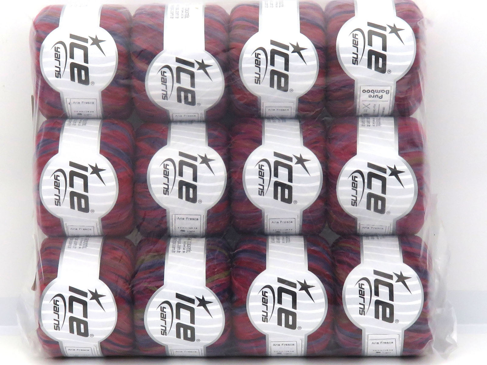 Mixed Lot Multicolor Aria Fresca Yarns