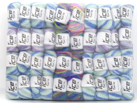 Mixed Lot Multicolor Picasso Yarns fnt2-84481