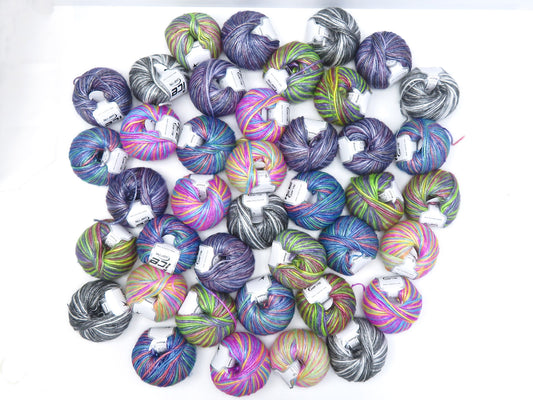 Mixed Lot Multicolor Picasso Yarns fnt2-84796