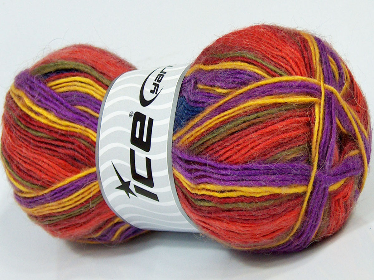 Madonna Yellow, Teal, Orange Shades, Lilac fnt2-27207