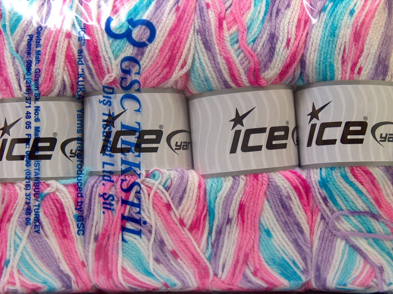 Candy Baby Turquoise, Lilac, Pink, White Sku:fnt2-33691