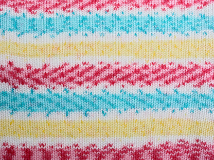 Candy Baby Pink, Turquoise, Yellow, White Sku:fnt2-33696