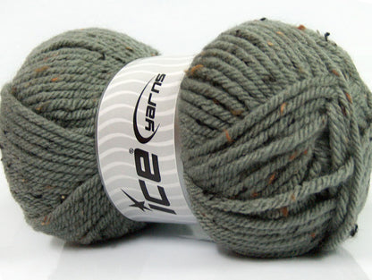 Wool Tweed Superbulky Grey Sku:fnt2-40834