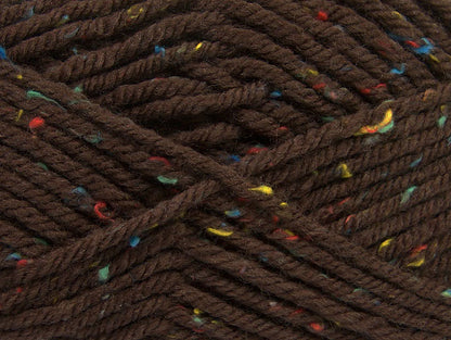 Wool Tweed Superbulky Brown Sku:fnt2-40836
