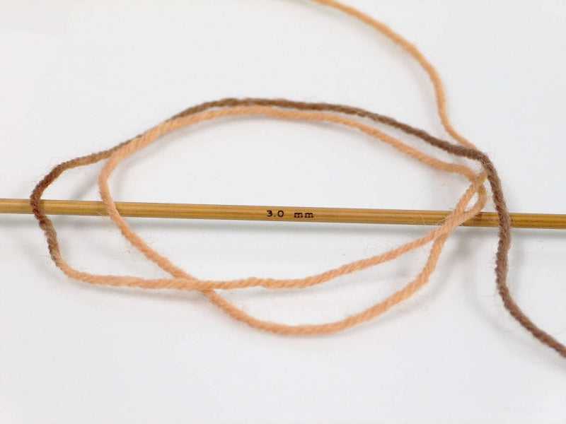 Print Sock Brown Shades, Camel Sku:fnt2-51907