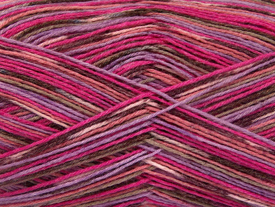 Bamboo Sock Pink Shades, Brown, Lilac Sku:fnt2-52244