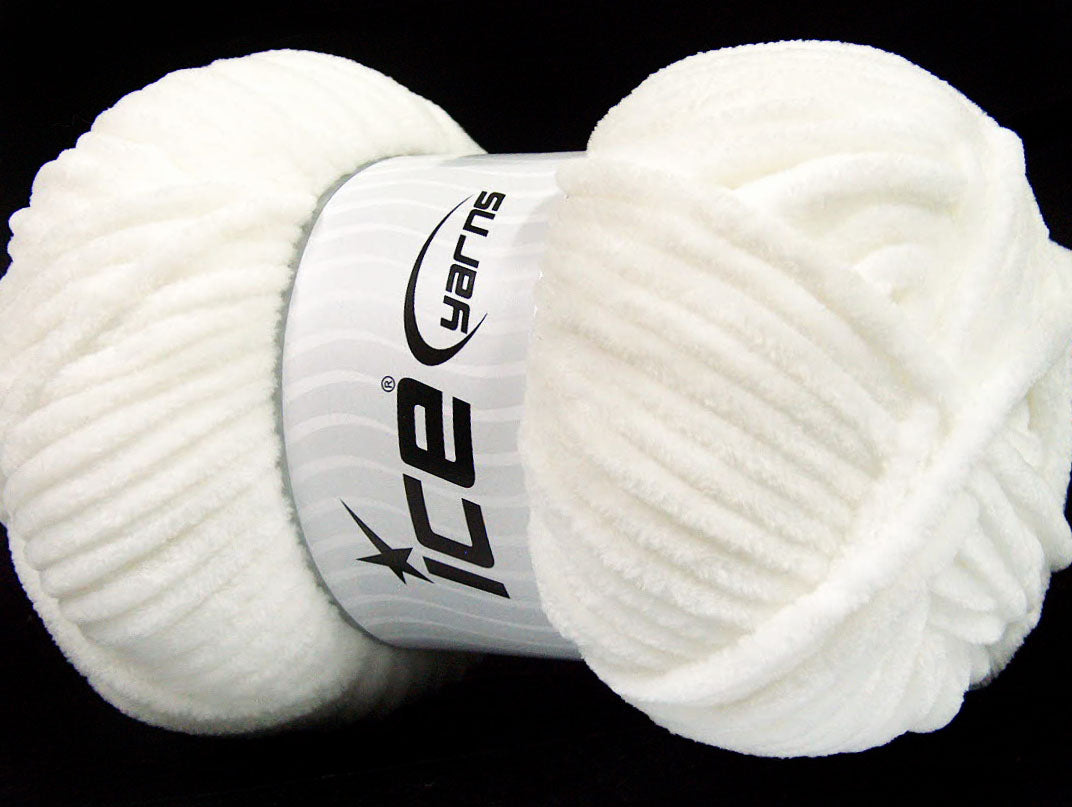 Chenille Baby White Sku:fnt2-54138