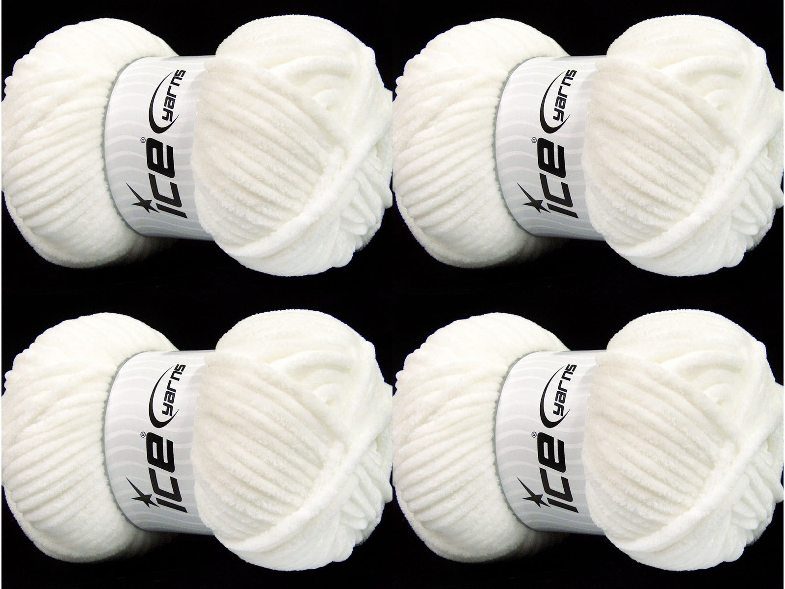 Chenille Baby White Sku:fnt2-54138