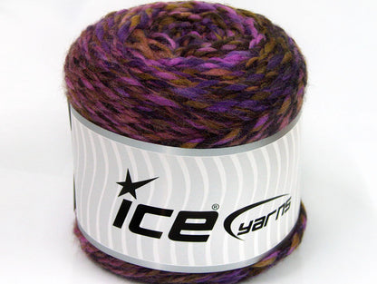Cakes Wool Chunky Colors Purple Shades, Brown Shades fnt2-58151