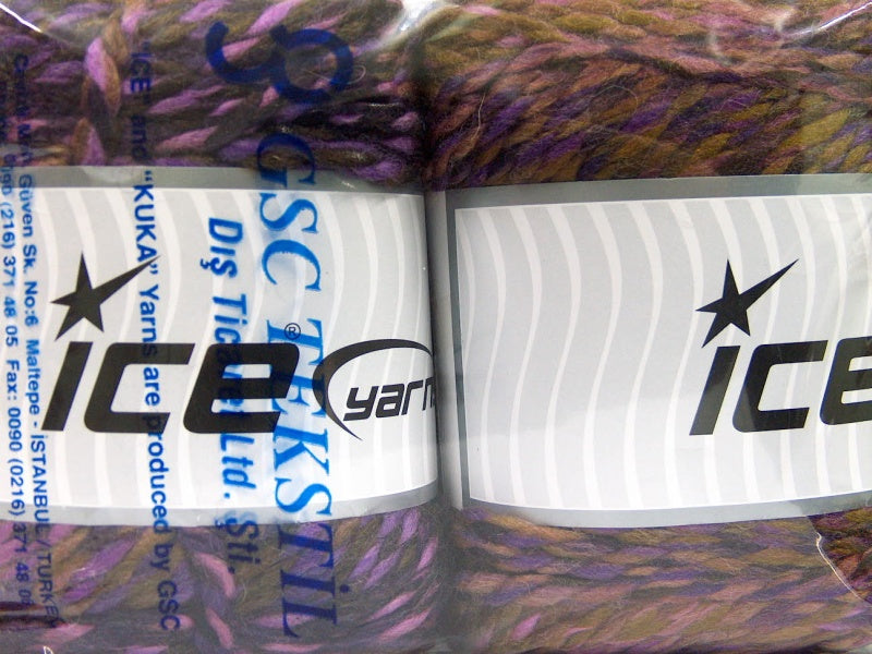 Cakes Wool Chunky Colors Purple Shades, Brown Shades fnt2-58151