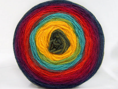 Cakes DK Navy, Purple, Fuchsia, Red, Green Shades, Yellow Sku:fnt2-61190