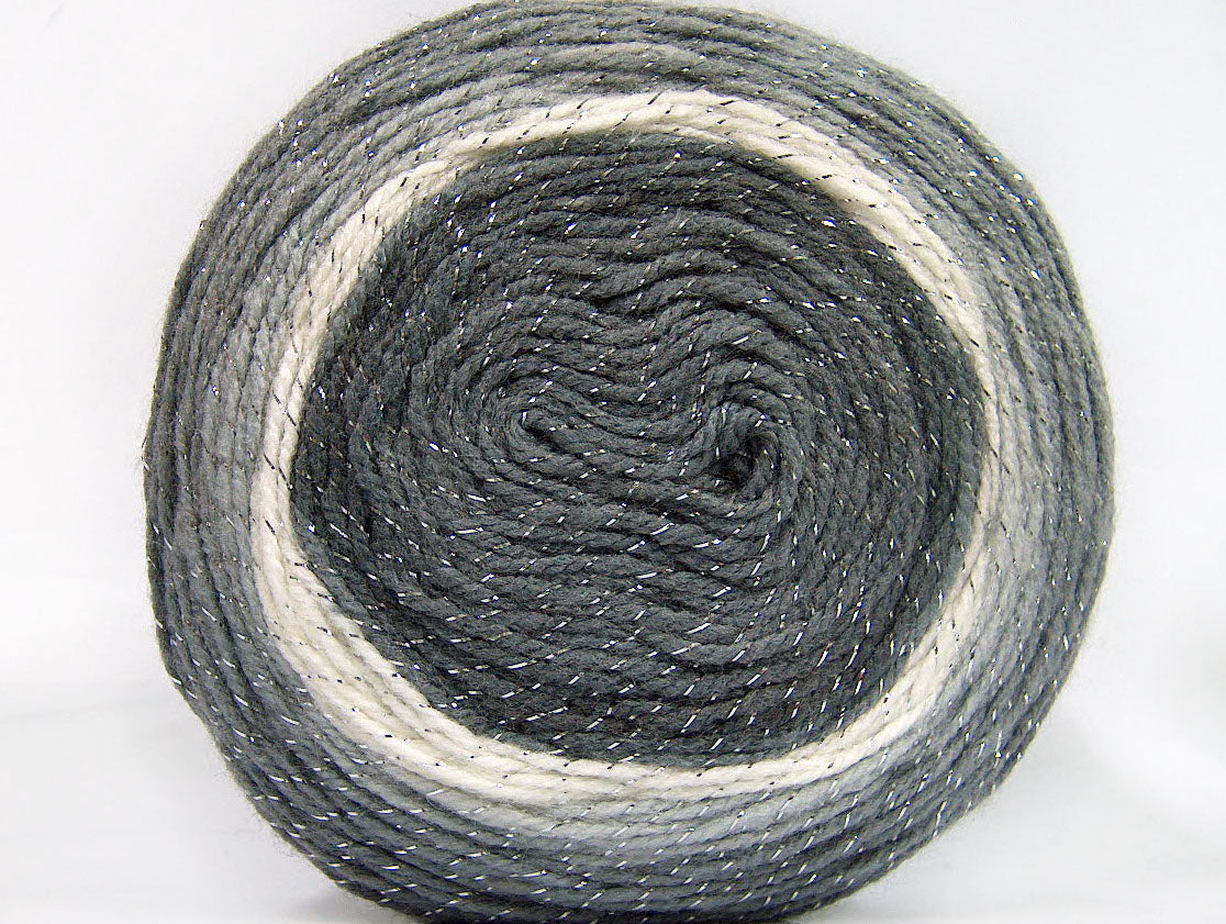 Cakes Glitz Grey Shades, White Sku:fnt2-61251