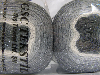Cakes Glitz Grey Shades, White Sku:fnt2-61251
