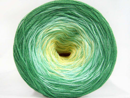 Cakes Cotton Fine Green, Light Turquoise, Light Yellow fnt2-63997
