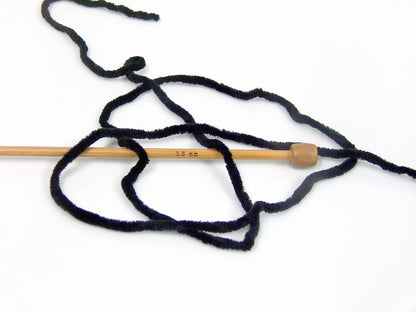 Chenille Baby Light Black fnt2-64485