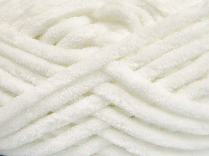 Chenille Superbulky White fnt2-64514