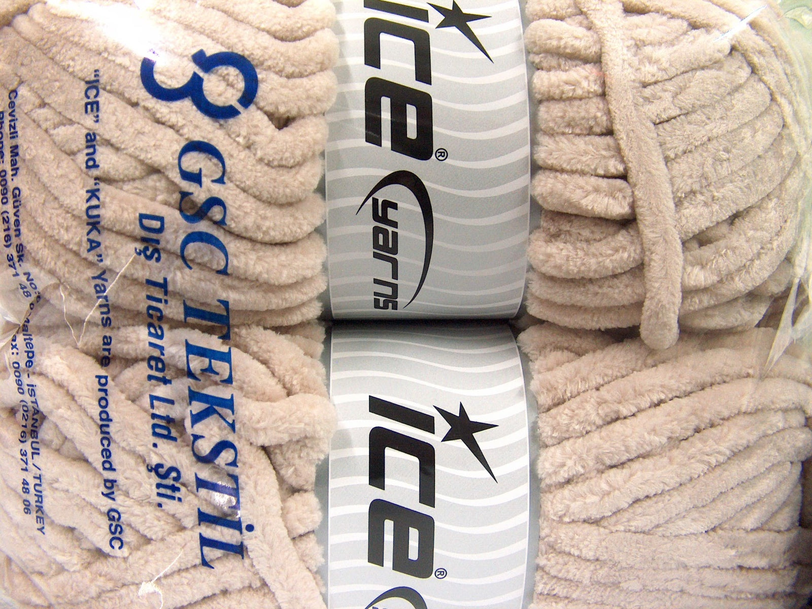 Chenille Superbulky Beige fnt2-64517