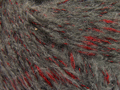 Alpaca Shine Grey, Red fnt2-64604