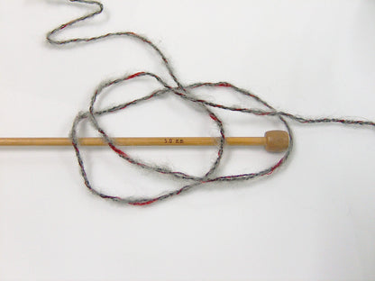 Alpaca Shine Grey, Red fnt2-64604