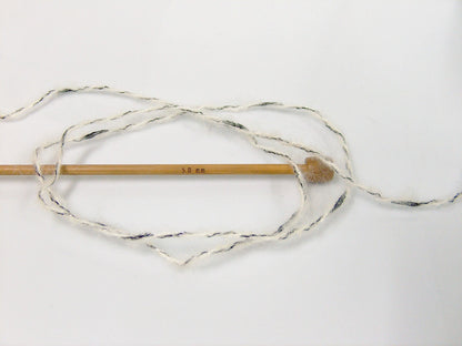 Alpaca Shine Ecru, Black fnt2-64606