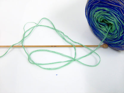 Cakes Cotton Fine Light Camel, Blue, Light Green fnt2-65058