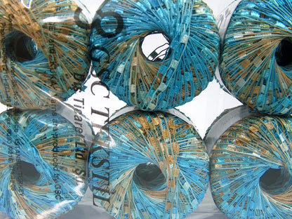 Mini Ladder Blue, Light Brown fnt2-65265