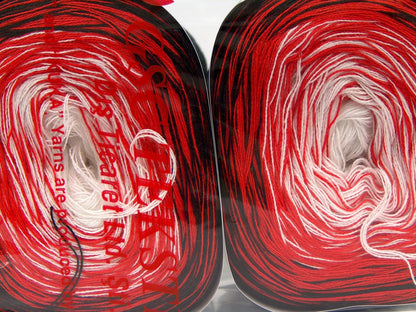 Cakes Cotton Fine Black, Red, White fnt2-66860