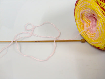 Cakes Cotton Fine Fuchsia, Neon Yellow, Light Pink fnt2-66862