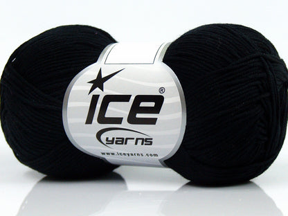 Pure Cotton Fine Black fnt2-67868
