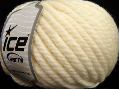 Jumbo Pure Wool Light Cream fnt2-68458