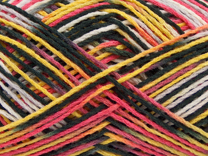 Vienna Black, Yellow, Salmon, Light grey fnt2-68625