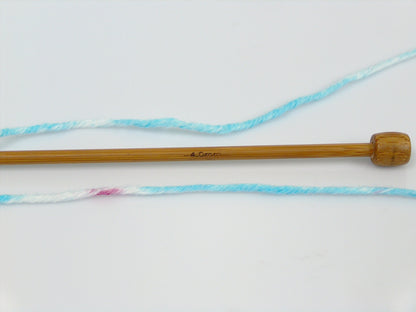 Hand Dyed Cashmere Blue Shades, White, Fuchsia fnt2-68720