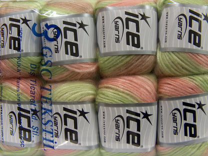 Picasso Green, Pink, Beige fnt2-68986