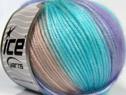 Picasso Turquoise, Lilac, Powder Pink fnt2-68988
