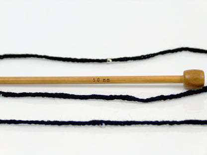 Chain Paillette Black fnt2-69222