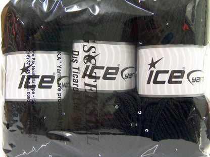 Chain Paillette Black fnt2-69222