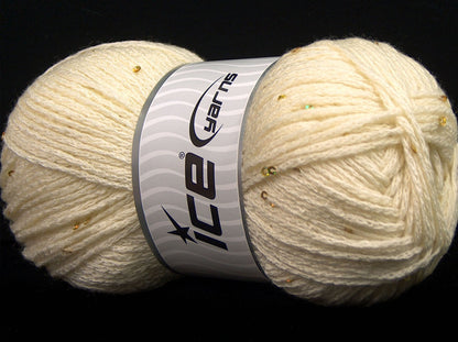 Chain Paillette Cream fnt2-69733