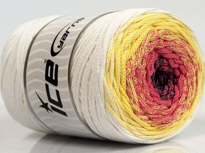 Macrame Cotton Magic White, Yellow, Pink, Navy fnt2-70807