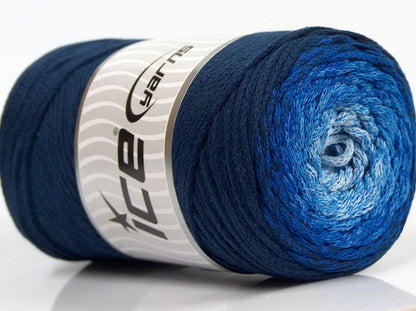 Macrame Cotton Magic Navy, Blue Shades fnt2-71152