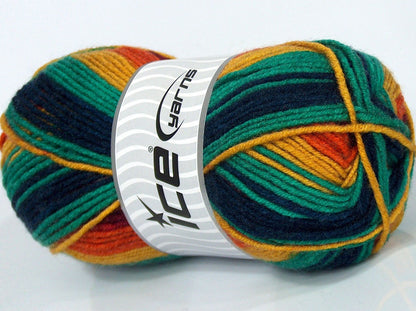 Nice Baby Orange, Gold, Burgundy, Green fnt2-71776