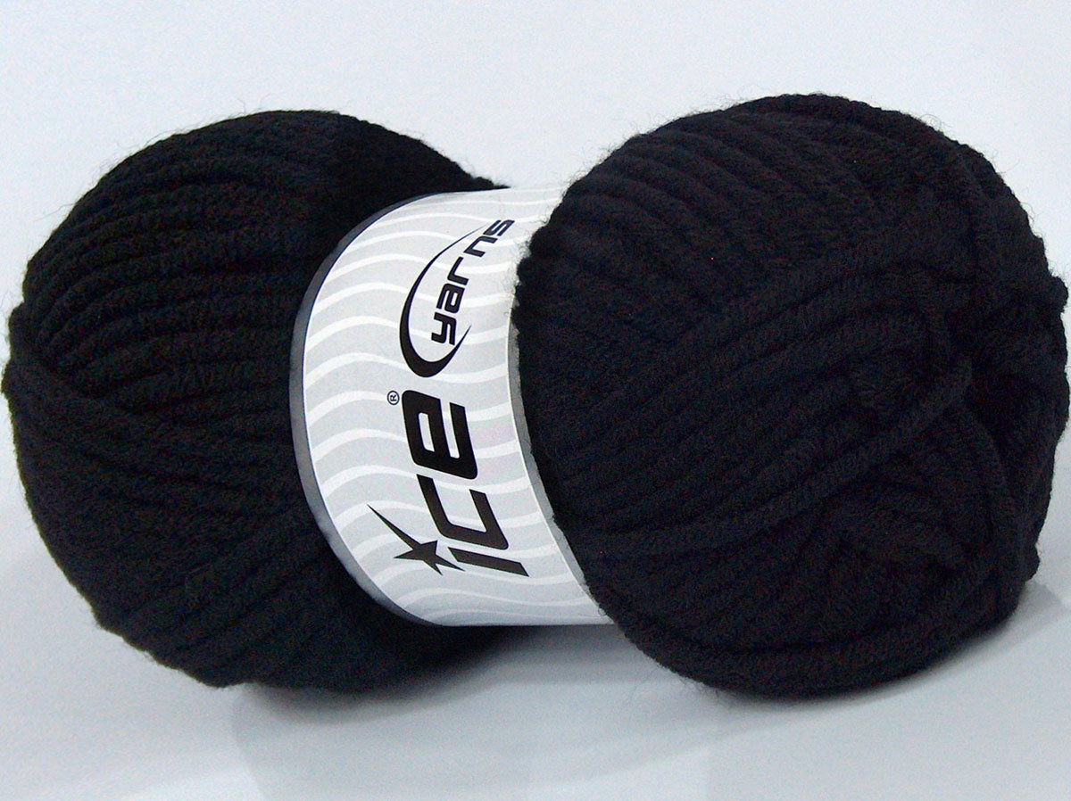 Wool Superbulky Black fnt2-71979