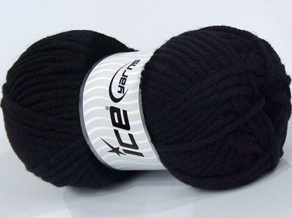 Wool Superbulky Black fnt2-71979