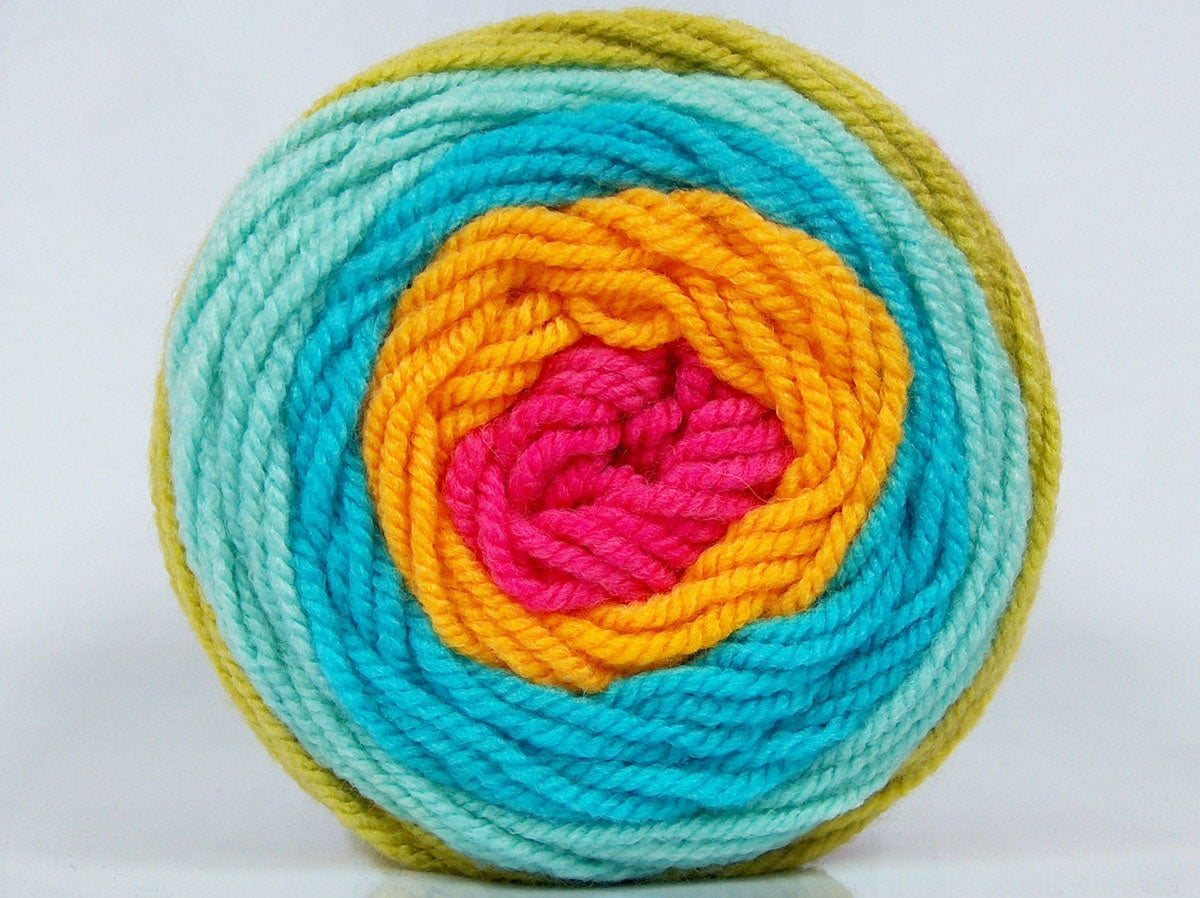 Cakes Wool Pink, Yellow, Turquoise, Mint Green, Light Green fnt2-73290