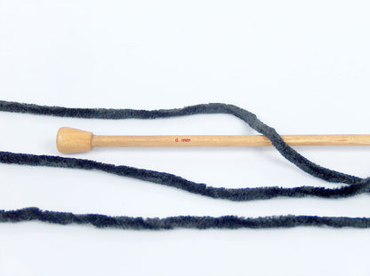 Velvet Chenille Black fnt2-73469