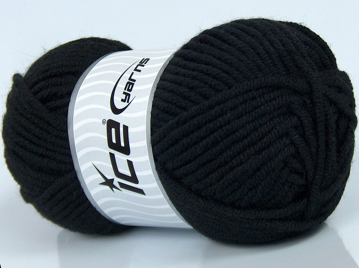 Classic Wool Bulky Black fnt2-73807