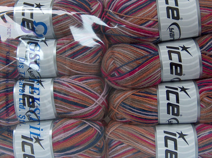 SockenWolle Camel, Gold, Pink Shades, Navy fnt2-73974