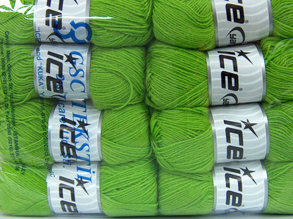 SockenWolle Uni Light Green fnt2-73986