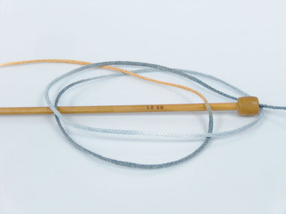 Macrame Cotton Print Cream Shades, Light Brown, Grey Shades fnt2-74592