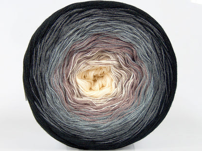 Cakes Cotton Fine Cream, Camel, Grey Shades, Black fnt2-76084